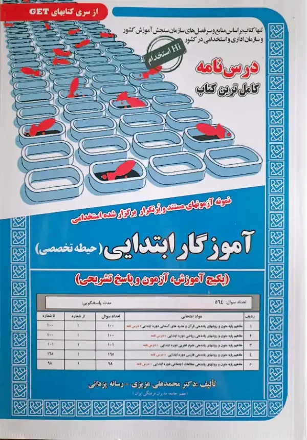 حیطه تخصصی استخدامی آموزگار